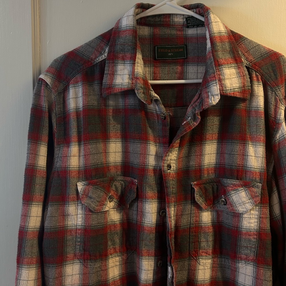 men’s vintage field&stream flannel